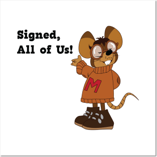 Albert Mouse Letter to Santa...Signed, All of Us Posters and Art